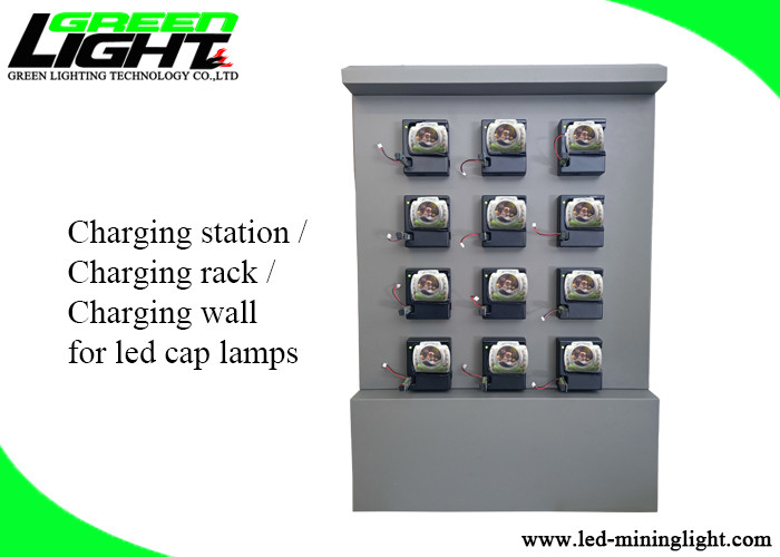 Lato doppio/controllo singolo della stazione durevole del caricatore della parete della lampada del cappuccio di sicurezza 4.2V 2A 50Hz