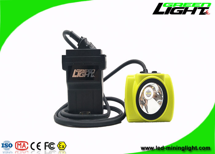 Il cappello duro da miniera con filo da 18 ore illumina 25000lux IP68 Impermeabile 530lum 13.6Ah Miglior faro da miniera ricaricabile