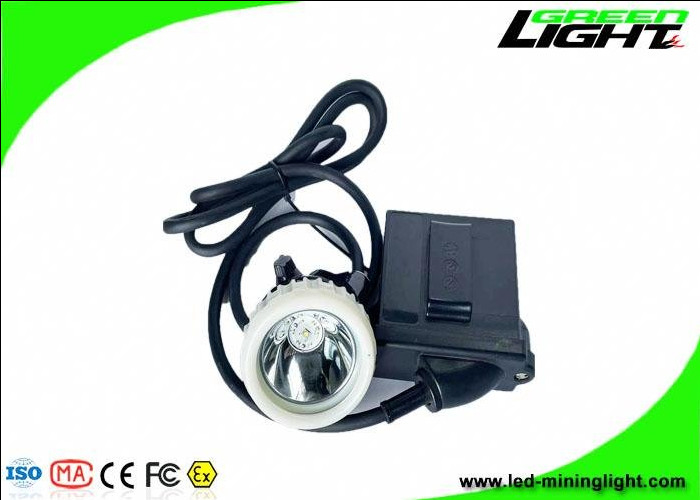il cappuccio di estrazione mineraria 6600mA accende 4000/10000 di lampada di cappuccio legata con corde principale impermeabile dei minatori di Lux Anti Explosion Rechargeable IP67