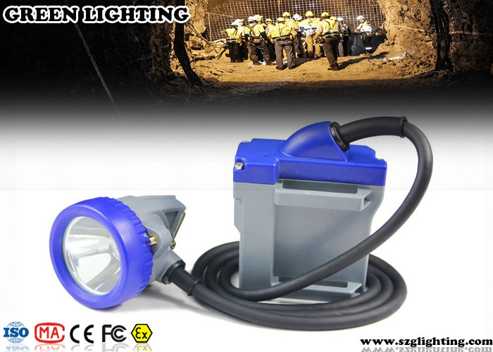 I minatori ricaricabili della sicurezza LED del cavo accendono 10000 la luce principale di alto potere di lux 3W