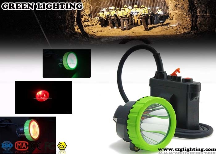 50000 Lux Led Headlamp Rechargeable, lampada di cappuccio di 4 di colore minatori di illuminazione