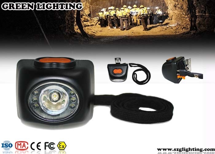 4000 Lux Brightness Mining Cap Lights con l'esposizione 4.5Ah Li - Ion Battery di OLED
