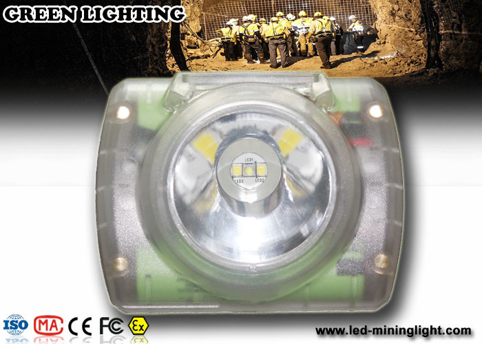 IP68 13000lux forte faro principale echargable lungo senza fili protetto contro le esplosioni di orario di lavoro di luminosità 15hours