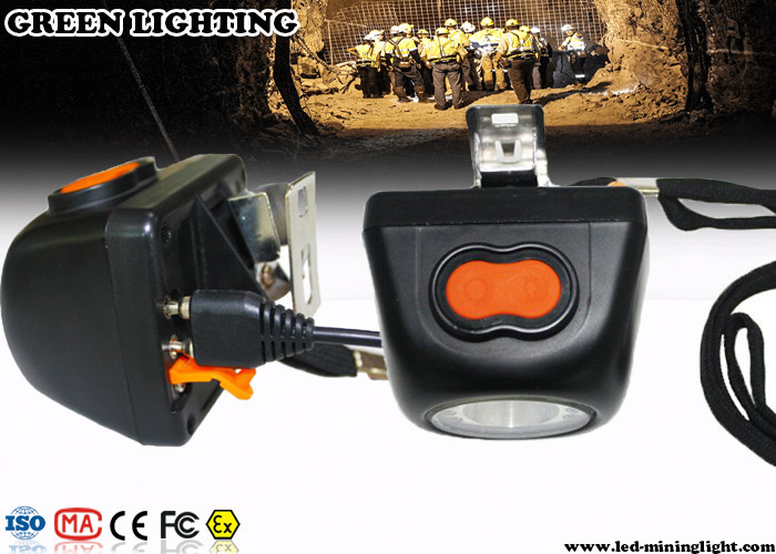 Faro ricaricabile senza cordone di sicurezza LCD LED dello schermo per il minatore delle miniere in sotterraneo