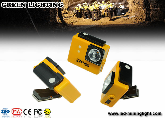 lampada di estrazione mineraria ricaricabile gialla di sicurezza di GLC-3A 6000Lux con capacità della batteria 3.2Ah con il modello della struttura della foto