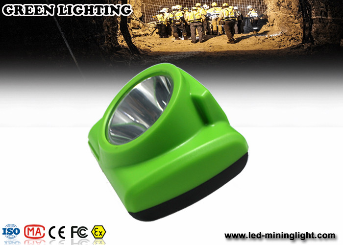 Il pc ha condotto la lampada di cappuccio dei minatori, caschi di 13000lux Logo Customized Mining Lamps For