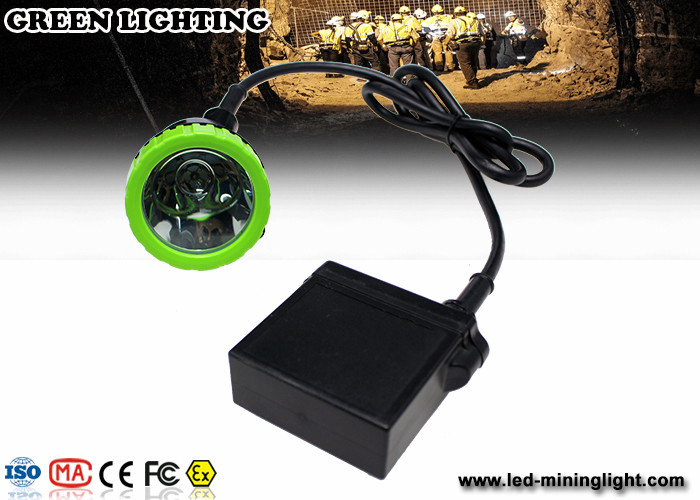 Più della luce d'accensione di cantieri sotterranei della gamma di 500m, lampada di estrazione mineraria di 3.7V 11.2Ah LED
