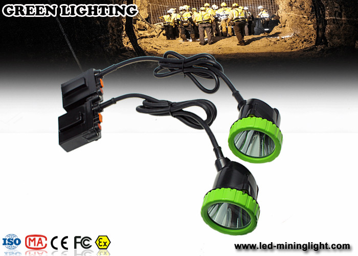 Le luci estraenti ricaricabili del cappuccio, luci del casco di estrazione mineraria del LED con CE, ATEX, EXIBII MI hanno approvato