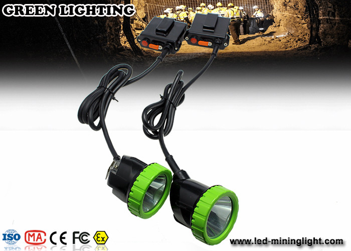 Faro ricaricabile estraente legato con corde protetto contro le esplosioni di estrazione mineraria della lampada di cappuccio 5W 50000lux LED