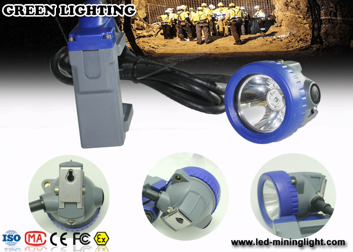 IP68 impermeabilizzano la luce principale 1.67W di cantieri sotterranei della lampada di cappuccio con Li Ion Battery