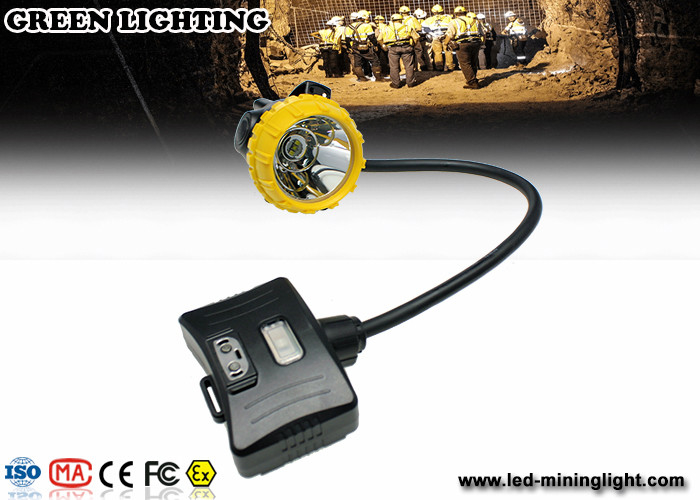 Batteria al litio 15000lux del faro 3.7V 6.8Ah del lume del cavo semi- di luminosità alta