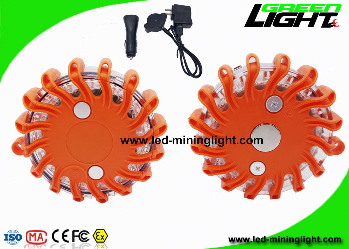 Luce di avvertimento magnetica di Amber Safety Flashing LED per il chiarore della strada del segnale stradale di emergenza