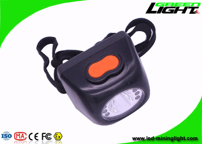 4,5 ah luci carboniere di capacità della batteria, lampada di cappuccio resistente al fuoco di estrazione mineraria del LED