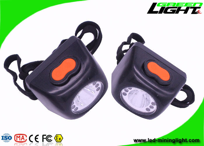 Colore senza cordone di nerofumo del cappuccio di estrazione mineraria di sicurezza LED 13-15 ore di orario di lavoro