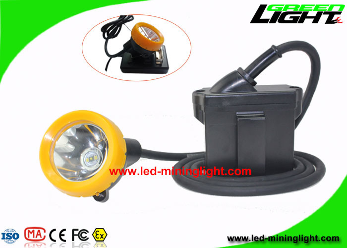 Capacità della batteria di Lux Coal Mining Lights 6.6Ah del portatile 10000 grande per 18 ore