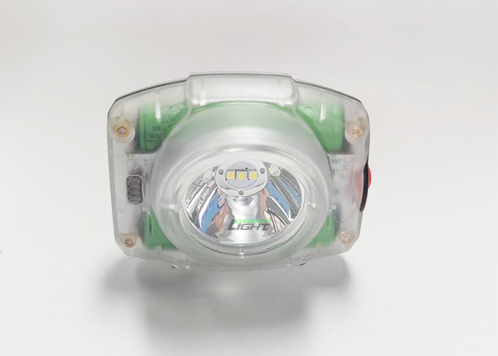 Lampade frontali da minatore cordless a LED portatili, 528 Lum, 7Ah, IP68, per miniere di carbone