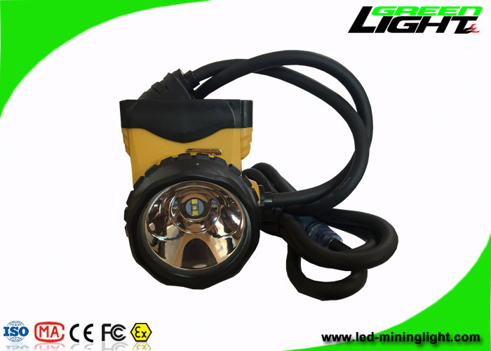 Faro di 25000 Lux High Power Rechargeable Miners con la linea trasparente con quattro modi di illuminazione