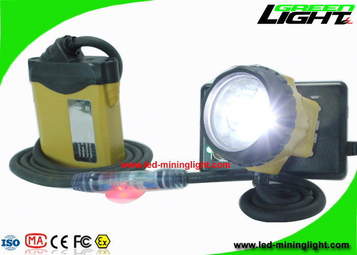 La lampada di estrazione mineraria ricaricabile del LED ha personalizzato il colore con la luce di avvertimento di sicurezza