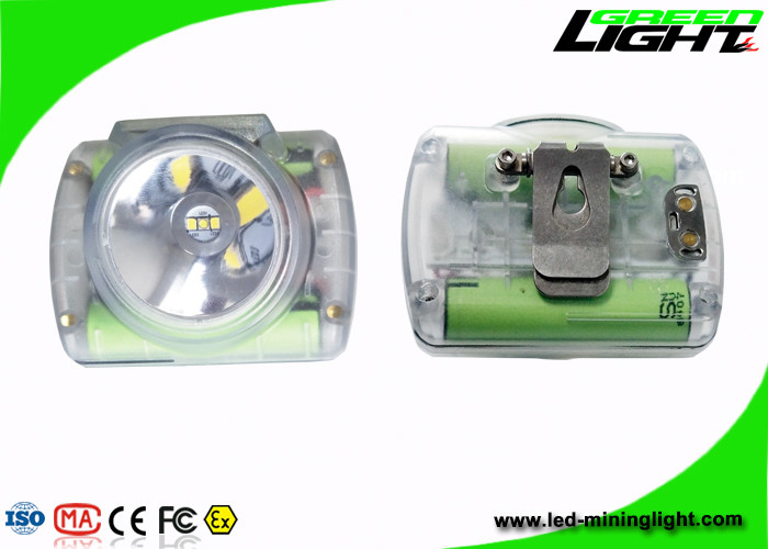 Faro ricaricabile senza cordone del LED, lampada di estrazione mineraria del LED con colore trasparente