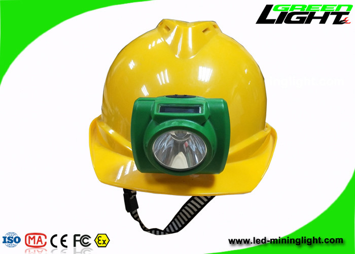 Il casco senza cordone portatile di estrazione mineraria del LED ha condotto il litio Lon Battery di lux IP68 delle luci 13000