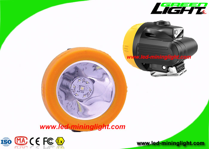 Peso leggero 10000 Lux Economic Coal Mining Headlamp con il fascio massimo minimo del caricatore di USB
