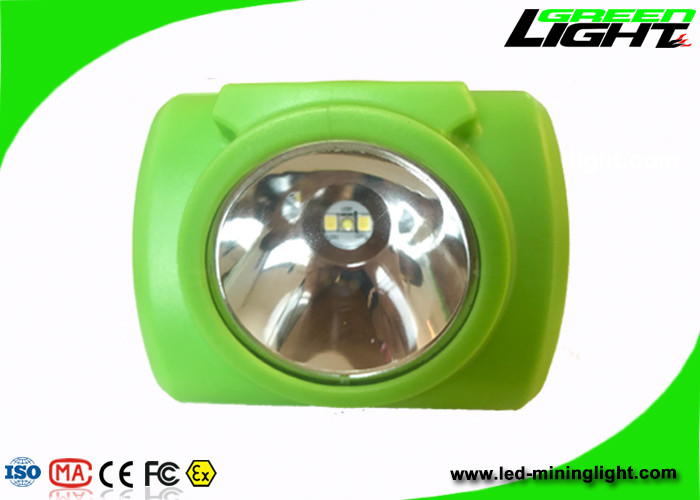 USB che incarica lo schermo leggero di sicurezza OLED del fascio del PC di estrazione mineraria di 13000lux LED del pulsante
