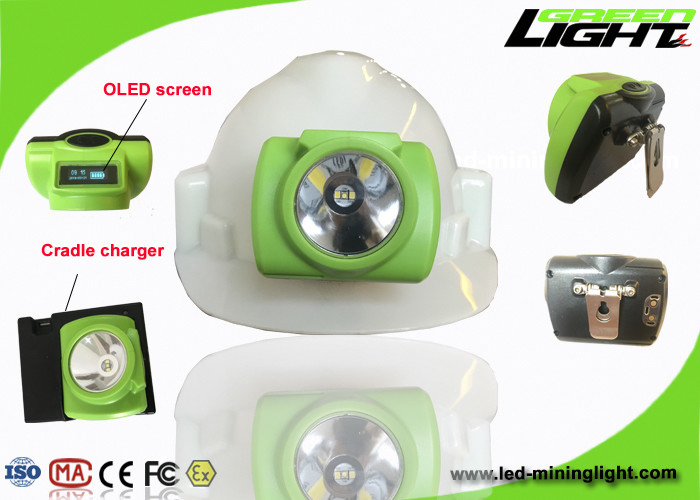 materiale duro ricaricabile impermeabile senza cordone del PC di sicurezza IP68 della lampada di cappuccio 3.7V