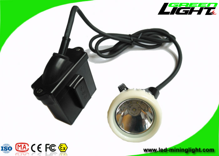 Lampada di cappuccio legata con corde sotterranea dei minatori principali di anti sicurezza esplosiva 6.6Ah 1.67W 10000Lux