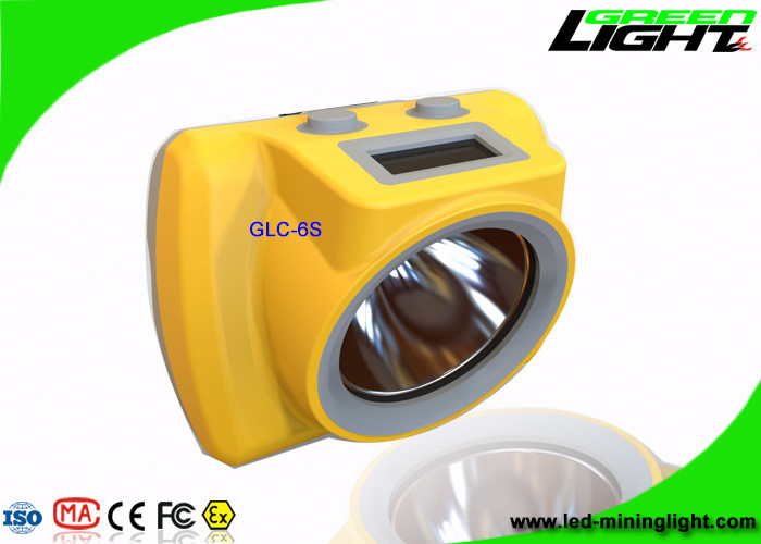 I minatori dei minatori di Digital ricoprono le lampade senza cordone, luci sotterranee impermeabili del casco