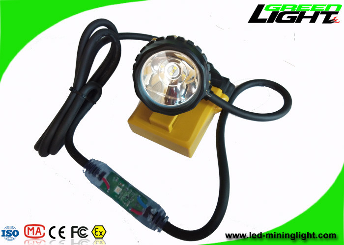 luci ricaricabili legate con corde di estrazione mineraria del cavo 10.4Ah SOS della lampada GLC12-A dei minatori delle miniere di carbone 25000lux