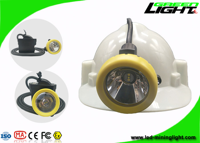 7.8Ah Li - lampada del casco di luminosità del caricatore 10000lux di Ion Battery Mining Cap Lights USB