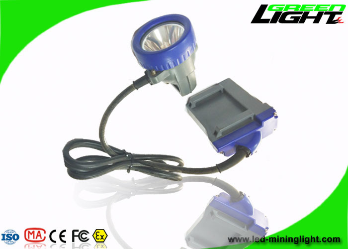 Minatore delle miniere di carbone IP68 Hard Hat Light 10000lux 6.6Ah Li - Ion Battery Anti Explosive