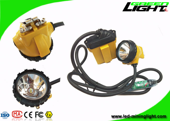 Colore su misura batteria principale impermeabile della lampada 25000lux 10.4Ah dei minatori delle miniere di carbone IP68