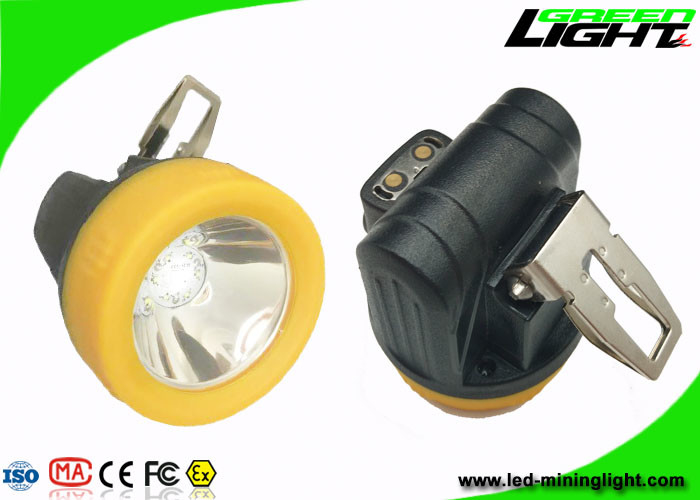 10000lux caricantesi magnetico batteria di dimensione IP68 3.8Ah di Cap Lamp Small del minatore delle miniere in sotterraneo