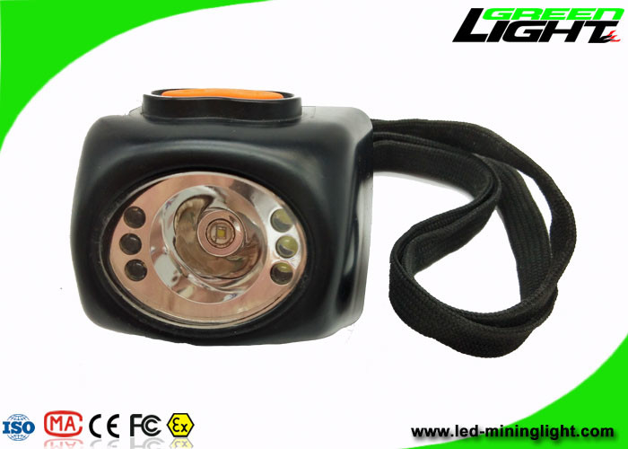 Luci carboniere di piccola dimensione 8000lux di IP68 Digital corpo della lampada del PC della clip di 30/70 gradi
