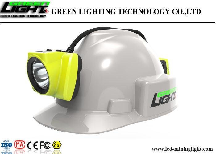 Luminosità legata con corde GLS-6 della lampada di cappuccio dei minatori dei semi LED alta con la visualizzazione del LED