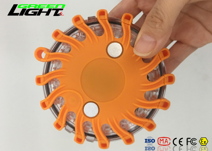 I colori multipli hanno condotto l'avvertimento di emergenza accende 5 watt con ricaricabile magnetico