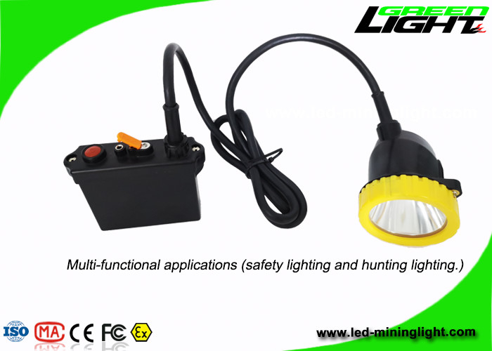 minatore delle miniere di carbone di luminosità 50000lux Cap Lights GL6-B 11.2Ah grandi Li - Ion Battery Capacity