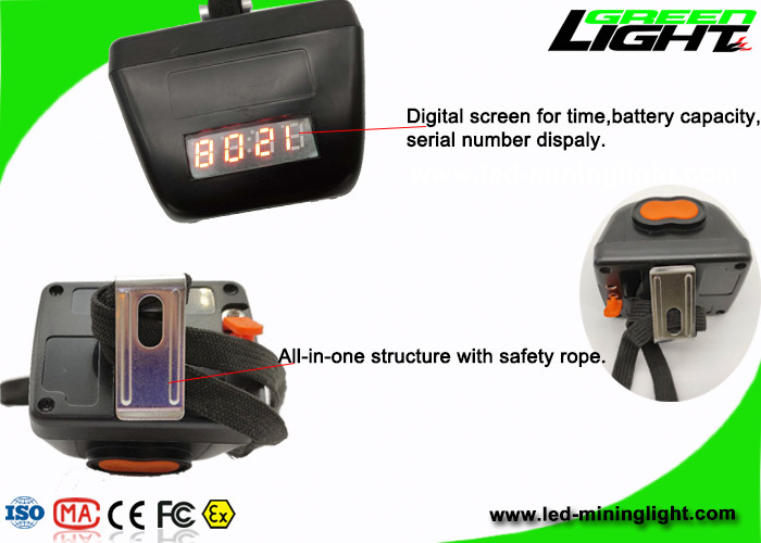 I minatori della sicurezza sotterranea ricoprono le lampade senza cordone, casco del PC hanno condotto le luci GL4.5