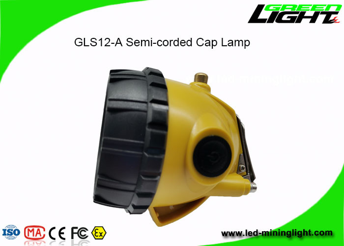 il cappuccio senza cordone di estrazione mineraria di 15000lux LED accende 1.7W con la funzione d'avvertimento di potere basso