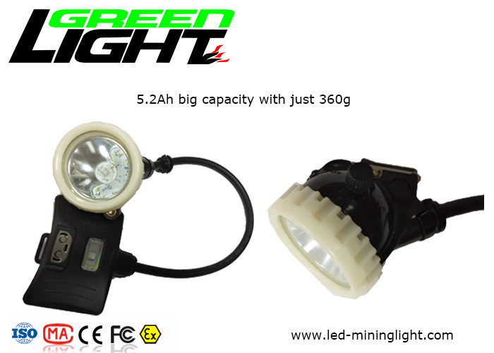 169lum minatore legato con corde Hard Hat Light GS5-B dei semi 350mA 10000lux