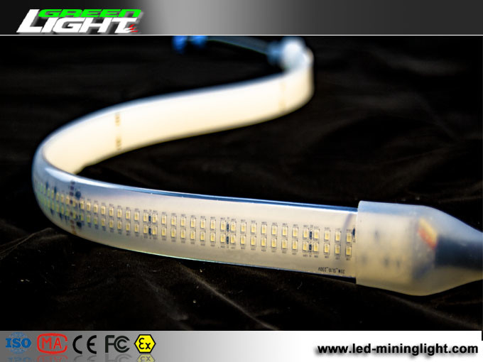 3100 lumi di SMD5050 di fila del doppio hanno condotto il silicio 220VAC 35W/M For Tunnel della striscia