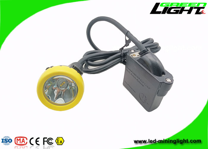 Minatore Led Cap Lamp 20hs legato con corde 216Lum di IP68 1.65W 450mA