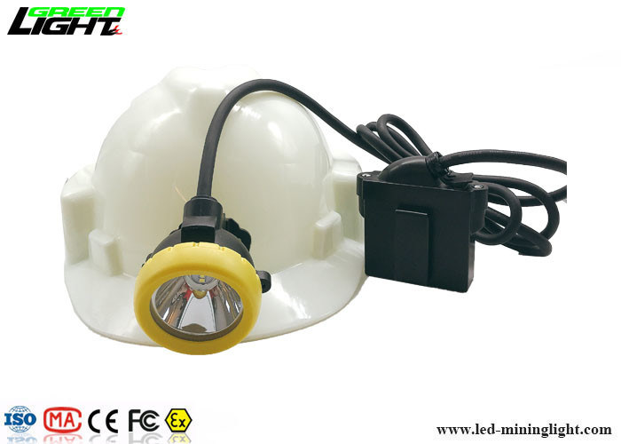 Lampada principale legata con corde del casco della lampada di cappuccio dei minatori di ATEX KL5LM 6.6Ah 216lum LED 3.7V