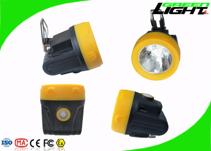 faro principale ricaricabile senza cordone della lampada di cappuccio dei minatori di 200mA 143LUM 3.8Ah