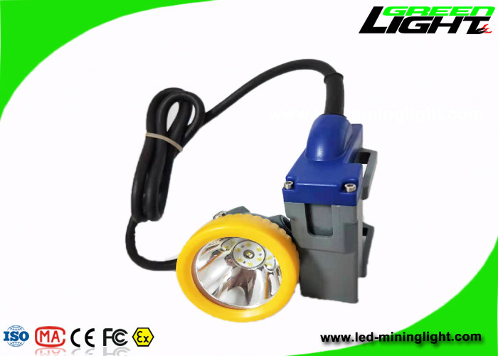 LED Cree Miners Helmet Light 15000Lux 6.6Ah Ricaricabile 216lum Miner Cap Lampada per metropolitana