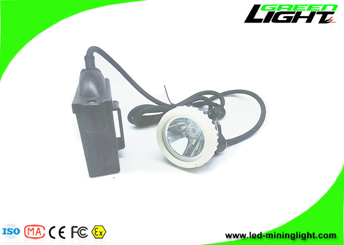 10000Lux LED Minatori Cap Lampada Batteria al litio ricaricabile 1.67W 6600mAh ABS PC impermeabile