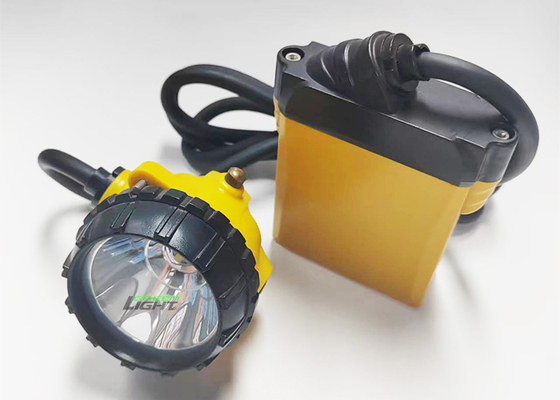 Lampada a luce alta 10400mah 348lum ricaricabile a Led Cap Mining Lampada mineraria di carbone 25000lux