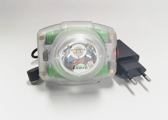 Lampada frontale da minatore leggera 7Ah 23000lux per miniera sotterranea, lampada da minatore, torcia