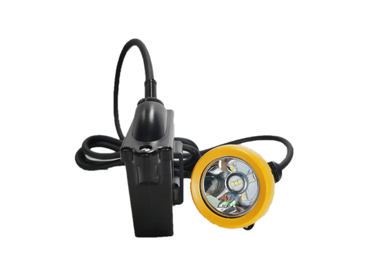 Lampada da minatore a LED antideflagrante da 7,8 Ah IP68 10000lux Lampada da minatore di sicurezza